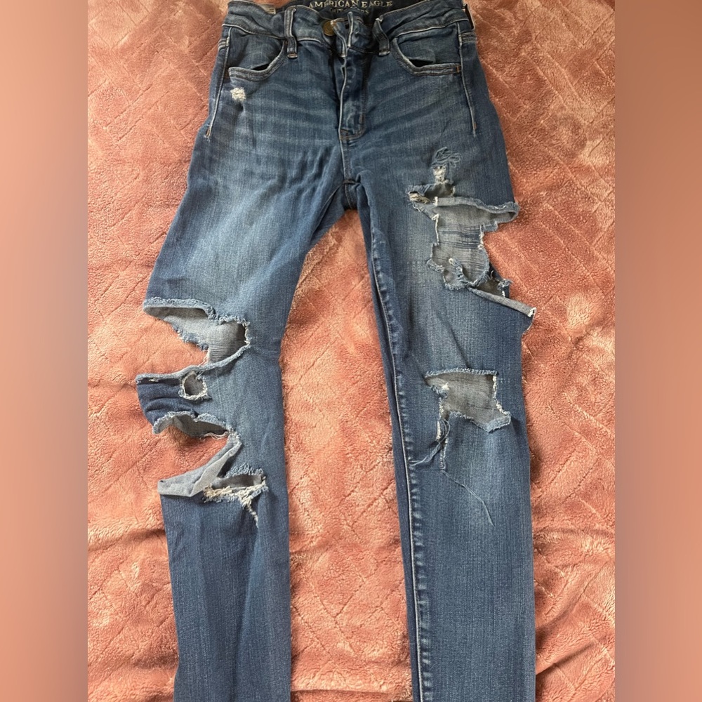American Eagle Mid-rise jeans